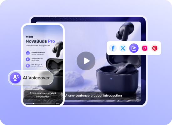 PDF'den avatar sunucu ile AI videoları oluşturun